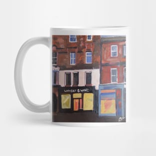 Central Edinburgh Streets, Scotland Mug